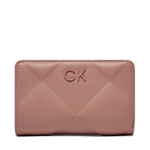 Product Calvin Klein Μεγάλο Πορτοφόλι Γυναικείο Re-lock Quilt Bifold Wallet  Ash Rose base image