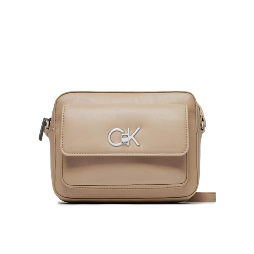 Product Calvin Klein Re-Lock Camera Bag W/Flap Brown base image