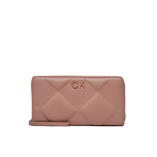 Product Calvin Klein Μεγάλο Πορτοφόλι Γυναικείο Re-lock Quilt Za Wallet Ροζ base image