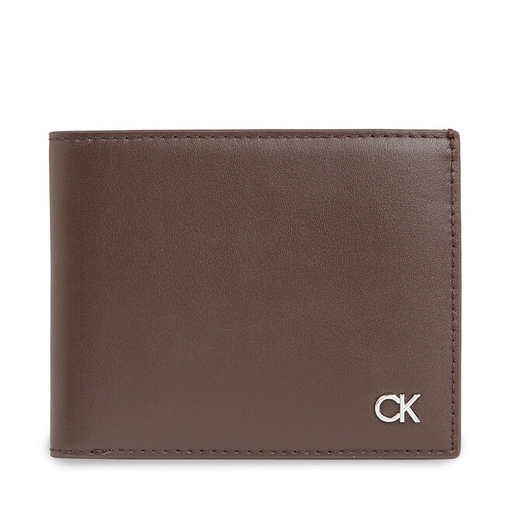 Product Calvin Klein Large Wallet Men's Metal Dark Brown base image