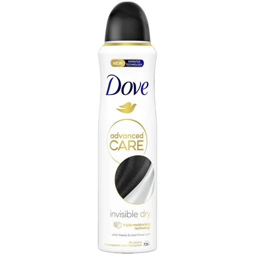 Product Dove Advanced Care 72h Invisible Dry 150ml base image