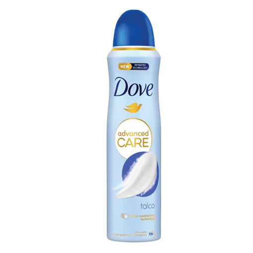 Product Dove Advanced Care Talco Deodorant Spray 150ml base image
