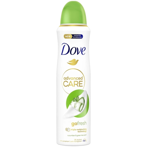 Product Dove Advanced Care 72h Cucumber & Green Tea 150ml base image