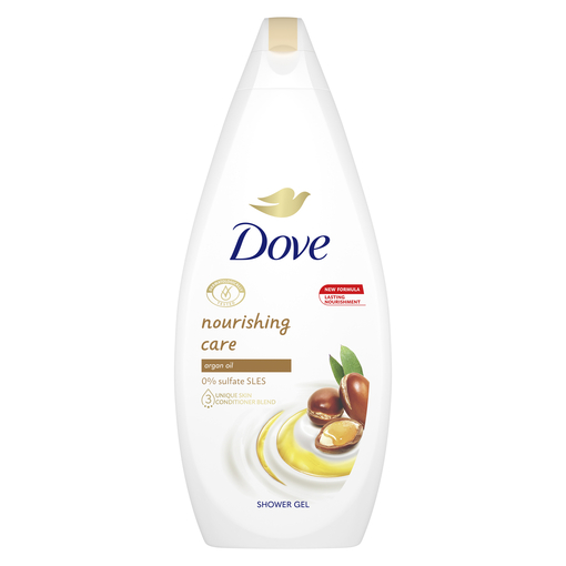 Product Dove Αφρόλουτρο Nourishing Care Argan Oil 720ml base image