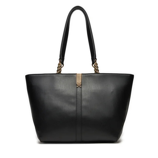 Product Tommy Hilfiger Γυναικεία Τσάντα Heritage Tote Μαύρο base image