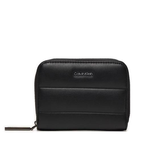 Product Calvin Klein Small Wallet Women's Line Quilt Medium Zip Around Black base image