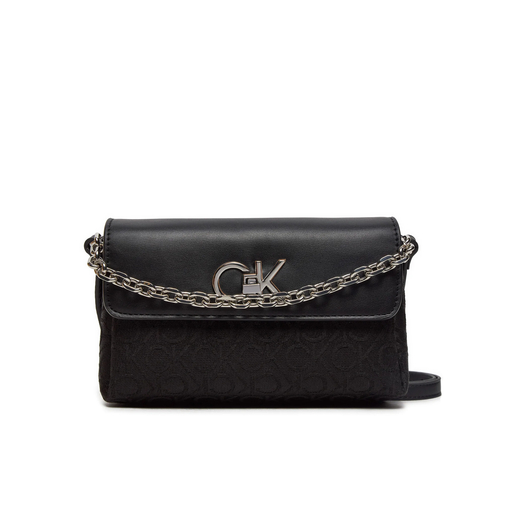 Product Calvin Klein Re-Lock Mini Crossbody Bag in JCQ Pattern base image