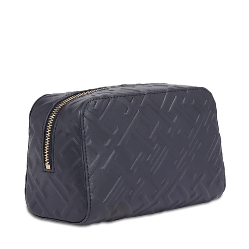 Product Tommy Hilfiger Τσαντάκι Καλλυντικών Iconic Tommy Washbag Mono Σκούρο Μπλε base image