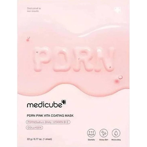 Product Medicube PDRN Pink Vita Coating Mask Face Mask 22g base image