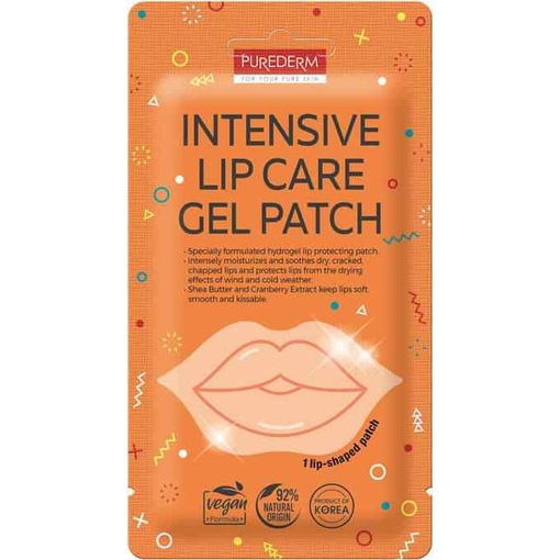 Product Purederm Intensive Lip Care Gel Patch Μάσκα Χειλιών Για Εντατική Θρέψη 2.5g base image