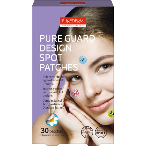 Product Purederm Pure Guard Design Spot Patches Patterned Pimple Patches 30 pcs base image