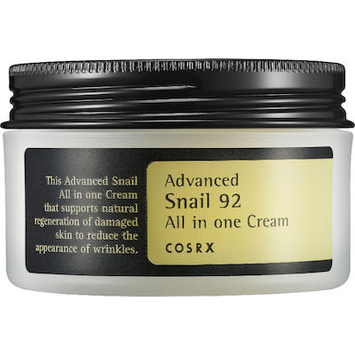 Product COSRX 24 Hour Moisturizing & Regenerating Face Cream with Snail Secretion Advanced Snail 92 All in One 100ml base image