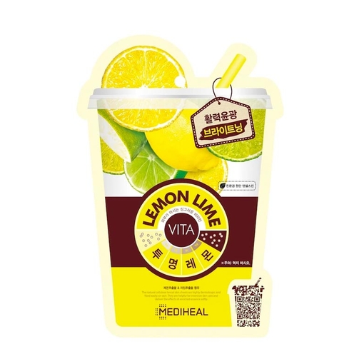 Product Mediheal Vita Lemon Lime Mask Illuminating Sheet Mask Lemon Lime 20ml base image