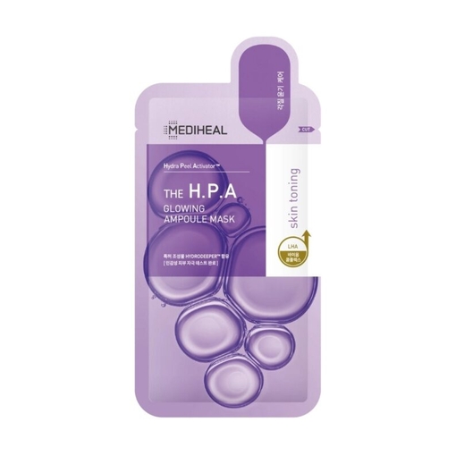 Product Mediheal Beauty Mask with Exfoliating Properties for Glowing, Smooth Skin The H.P.A Glowing Ampoule Mask 25ml base image