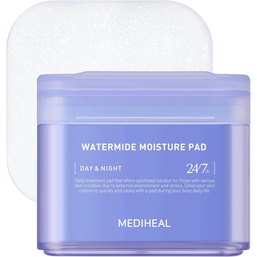 Product Mediheal Infused Suppositories with 10 Types of Hyaluronic Watermide Moisture Pads 100pcs base image