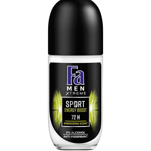 Product Fa Men Deodorant Deo Roll-On Sport Energy Boost 50ml base image