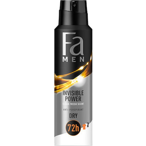 Product Fa Men Invisible Power Deodorant Spray 150ml base image