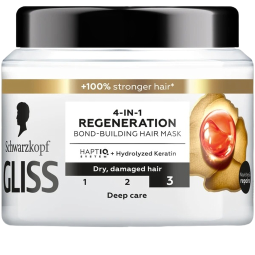 Product Schwarzkopf Gliss Mask Bond Building 4-in-1 Μάσκα Αναδόμησης Μαλλιών 400ml base image