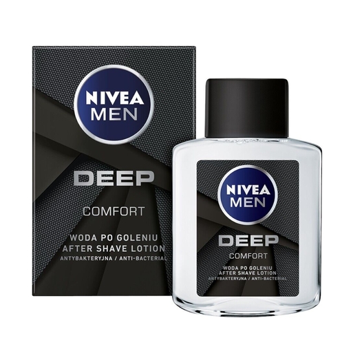 Product Nivea Men Deep After Shave Λοσιόν με Αντιβακτηριδιακή Δράση & Άρωμα Dark Wood 100ml base image