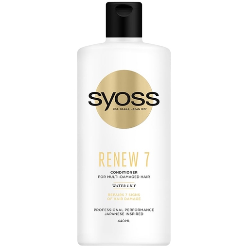 Product Syoss Renew 7 Conditioner για Πολύ Ταλαιπωρημένα Μαλλιά 440ml base image