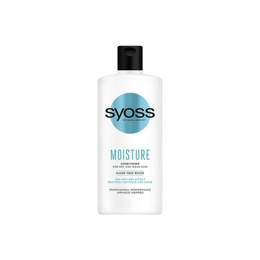 Product Syoss Conditioner Moisture Kaede Tree Water Dry & Weak Hair 440ml base image