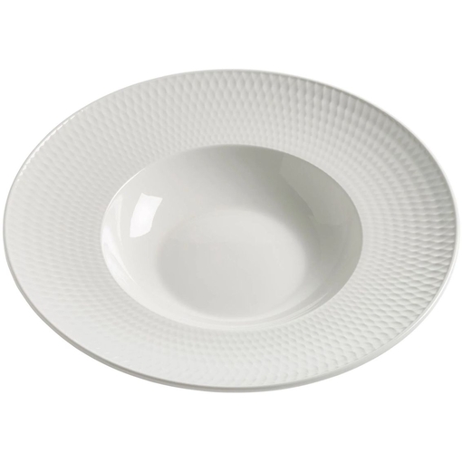 Product Maxwell & Williams Round Porcelain Pasta and Risotto Plate Diamonds 30cm base image