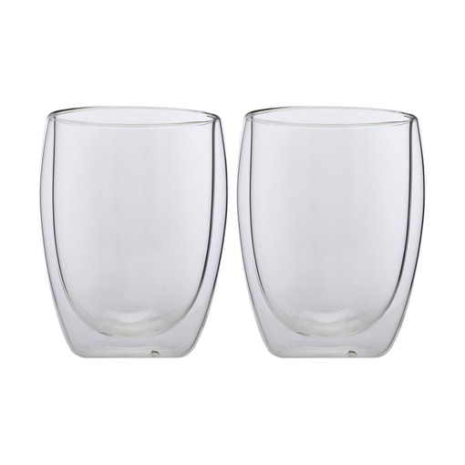 Product Maxwell & Williams Set of 2 Juice/coffee Latte Glasses 350ml With Double Wall base image