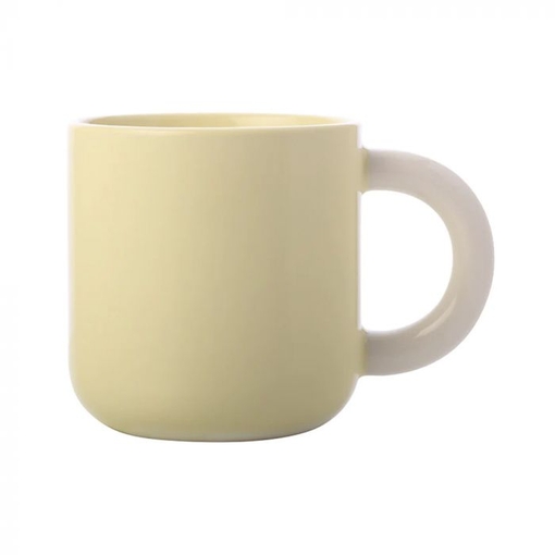 Product Maxwell & Williams 370ml Porcelain Sherbet Mug in Yellow Colour base image