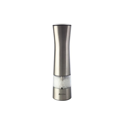 Product Maxwell& Williams Electric Pepper/Salt Mill 21cm Stainless Steel Cosmopolitan base image