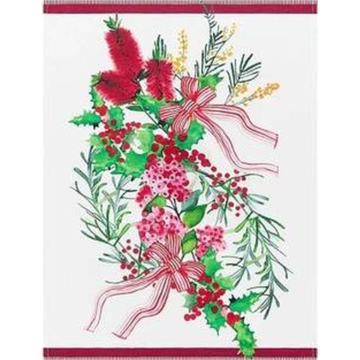 Product Maxwell & Williams Festive Flor Cotton Towel Πετσέτα Βαμβακερή σε Κουτί Δώρου base image