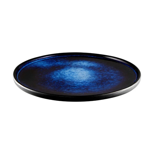 Product Maxwell & Williams Πιάτο Φαγητού 26,5cm με Ψηλό Χείλος Μπλε Midnight Caviar Πορσελάνης base image