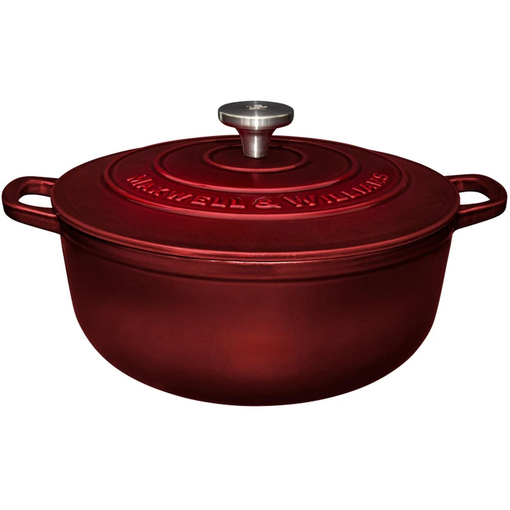 Product Maxwell & Williams Merlot Μαντεμένια Χύτρα 28cm 6.2lt σε Συσκευασία Δώρου base image