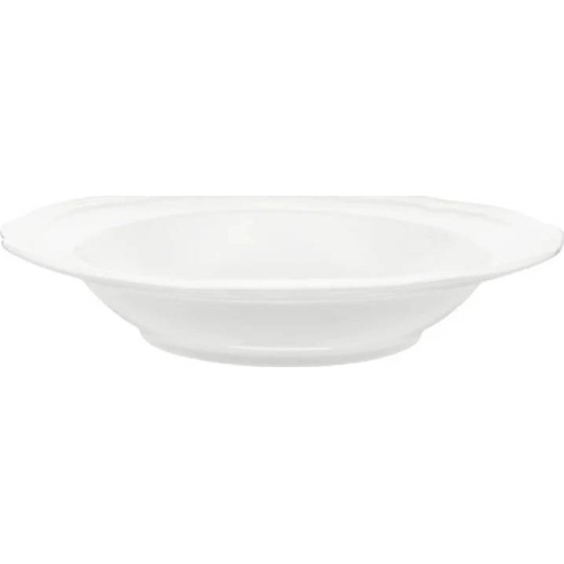 Product Casa Domani Florence Scallop Rim Soup Plate/Deep White 23.5cm base image