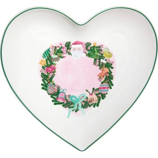 Product Maxwell & Williams Tis Season Πιάτο Καρδιά 25cm Λευκό base image