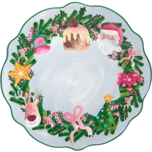 Product Maxwell & Williams Scallop Πιάτο 20cm Γαλάζιο Tis Season base image