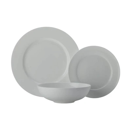 Product Maxwell & Williams Cashmere Villa Rim Dinner Set Porcelain White 12pcs base image