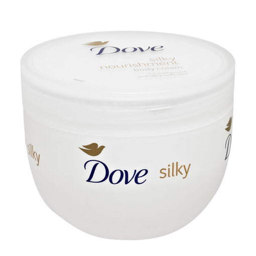 Product Dove Silky Body Cream 300ml base image