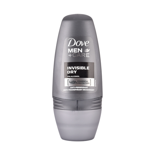 Product Dove Invisible Dry Men Deo Roll-on 50ml base image