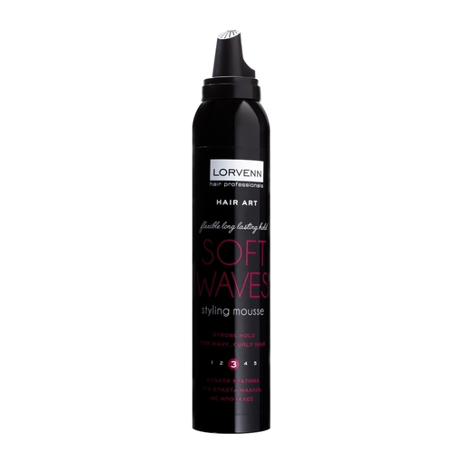 Product Lorvenn Soft Waves Styling Mousse 200ml base image