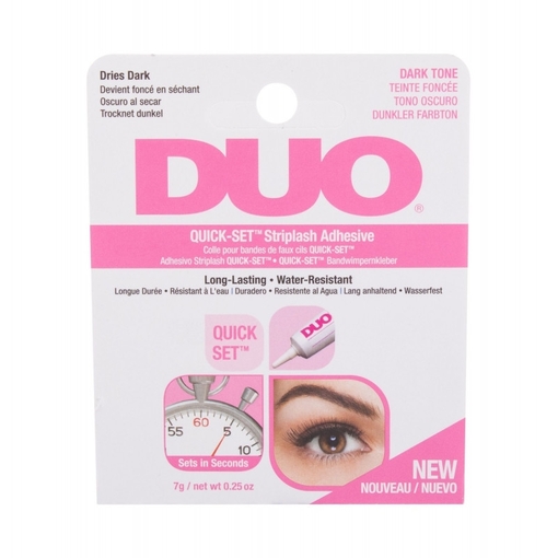 Product Duo Κόλλα Βλεφαρίδων Quick-Set Striplash Adhesive 7g Dark Tone base image