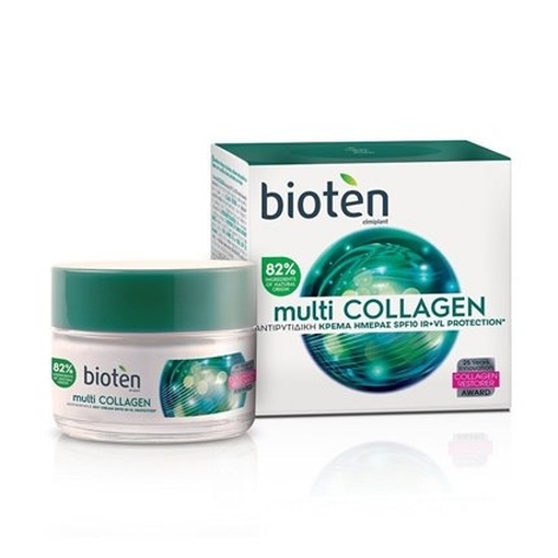 Product Bioten Multicollagen Anti Wrinkle Day Cream Αντιρυτιδική Κρέμα Ημέρας SPF10 50ml base image