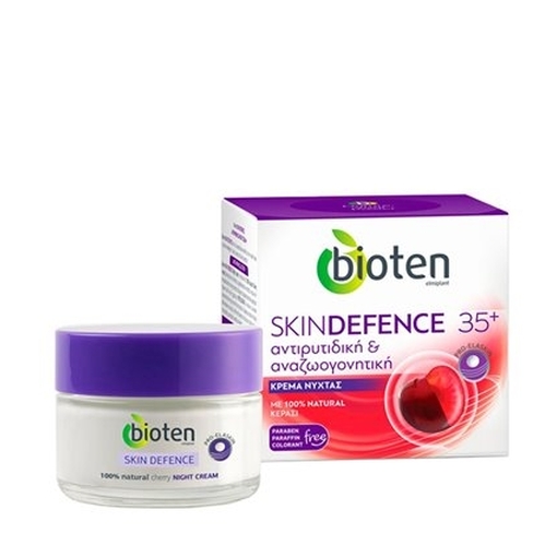 Product Bioten Skin Defence Αντιρυτιδική Κρέμα Νύχτας 50ml base image