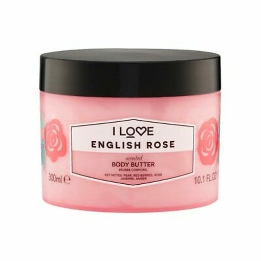 Product I LOVE English Rose Body Butter 300ml base image