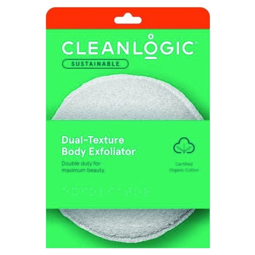 Product Cleanlogic Sustainable Dual-Texture Body Exfoliator base image