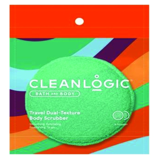 Product Cleanlogic Bath & Body Travel Dual-Texture Body Scrubber base image
