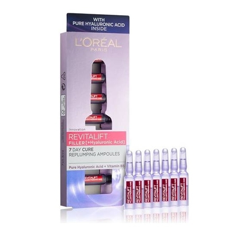 Product L'Oreal Revitalift Filler Αμπούλες 9 x 1ml base image