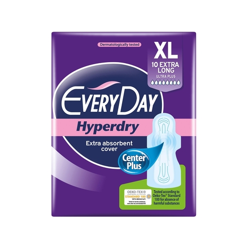 Product Everyday Σερβιέτες Hyperdry Extra Long Ultra Plus 10τμχ base image