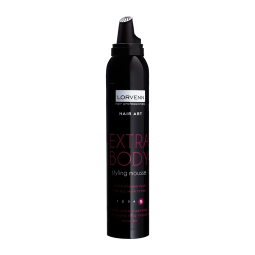 Product Lorvenn Extra Body Styling Mousse 200ml base image