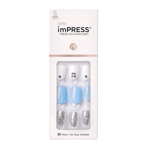 Product Kiss imPRESS Press-On Manicure - I'd Rather Be base image