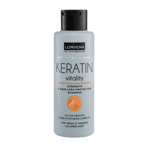 Product Lorvenn Keratin Vitality Strength & Hair Loss Protection Shampoo 100ml base image